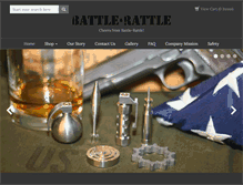 Tablet Screenshot of battle-rattle.com